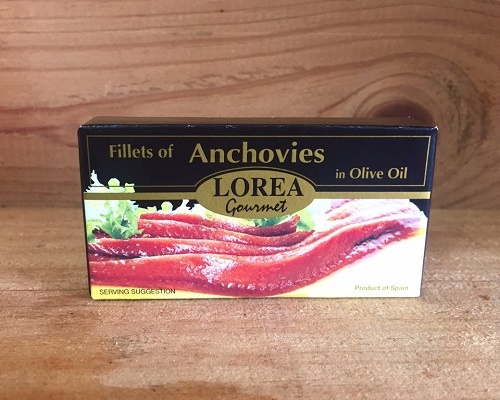 로레아 앤초비 필레 인 올리브오일(Lorea Anchovy Fillet in Olive Oil) 50g
