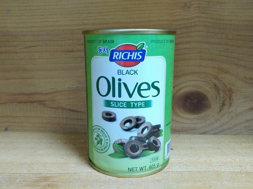 리치스 블랙 올리브 슬라이스드(Richis Black Olive Sliced) 405g