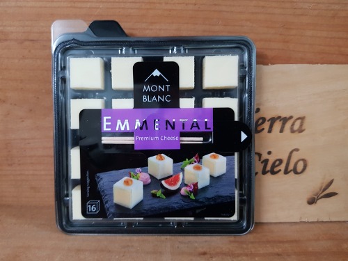 몽블랑 에멘탈 치즈 큐브 100g(큐브치즈 16개) Mont Blanc Emmentaler Premium Cheese Cubes 100g