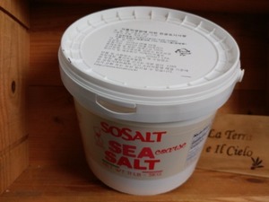 소솔트 천연굵은소금(Sosalt Sale Marino Grosso)5Kg