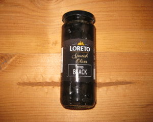 로레토 스패니쉬 씨뺀 블랙올리브(Loreto Spanish Pitted Balck Olive)330g