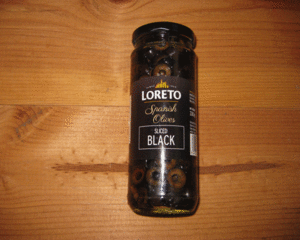 로레토 스패니쉬 슬라이스 블랙올리브(Loreto Spanish Sliced Balck Olive)330g
